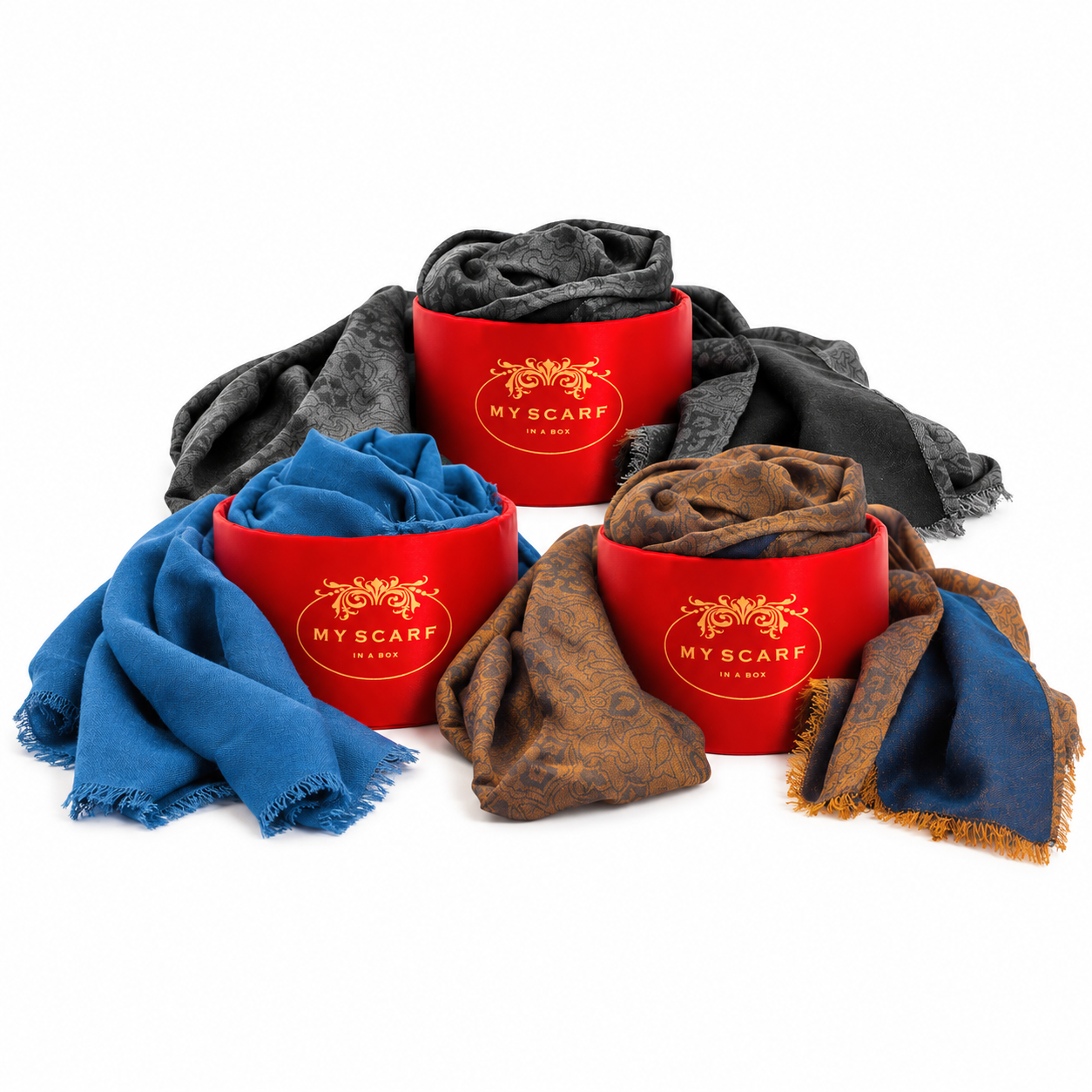 Masterpiece Combo 3 con Tiziano, Bellini, Michelangelo nei rispettivi tombolotti, vista frontale
